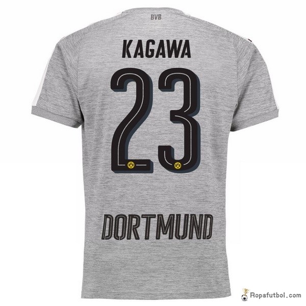 Camiseta Borussia Dortmund Replica Tercera Ropa Kagawa 2017/18